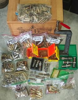 **MAKE OFFER**🔧 Premium Reloading Dies, Components and Match Brass, Bullets, Tools-Multiple Calibers.  (Elmore, AL) 
