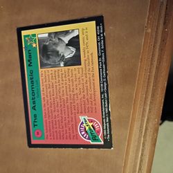 Astomatic Man Trading Card 