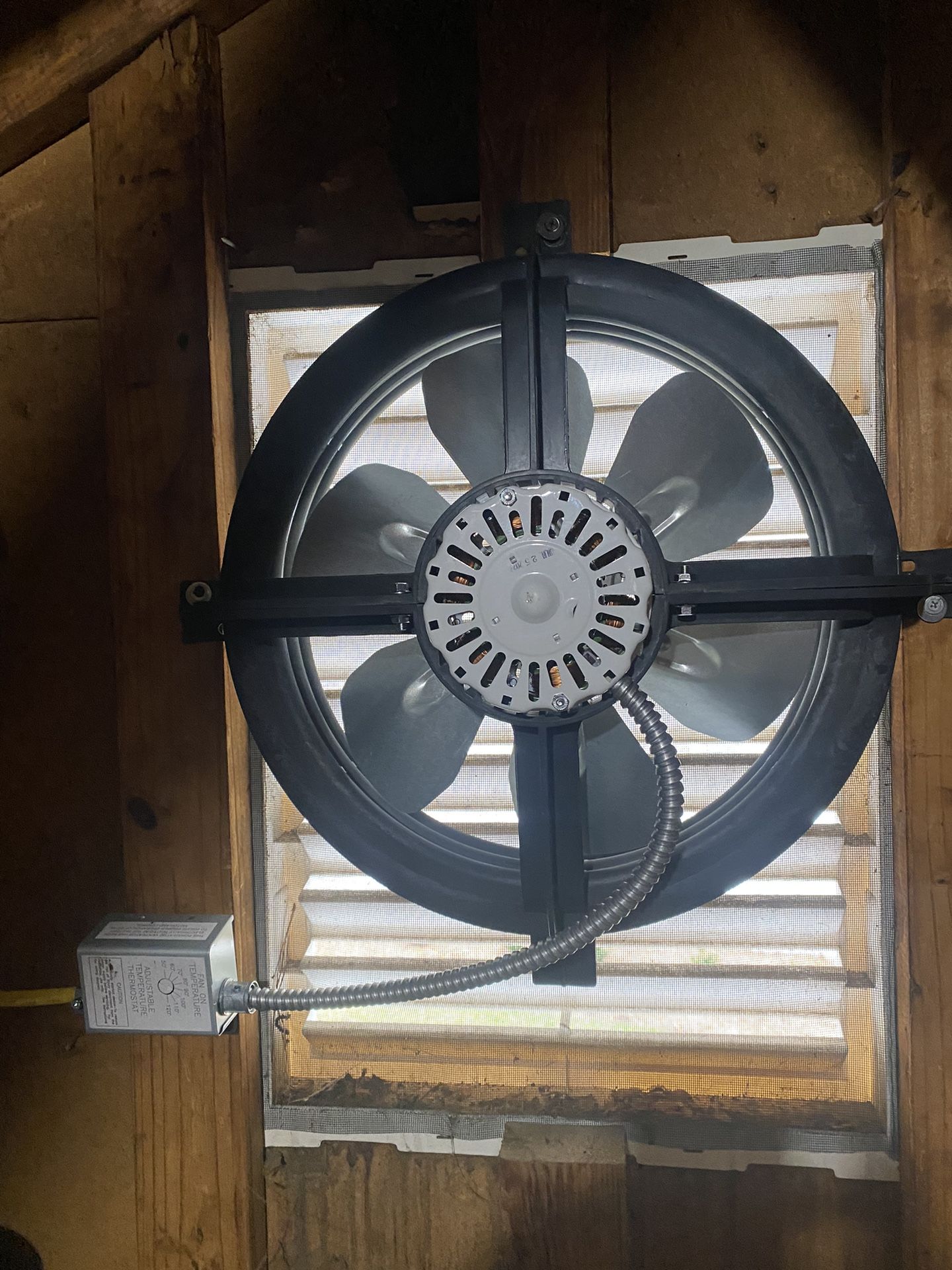 New Attic Fan