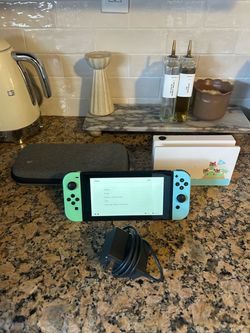 Nintendo switch animal crossing edition