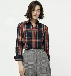 New J.Crew Size 2,4,6 Slim Stretch Shirt