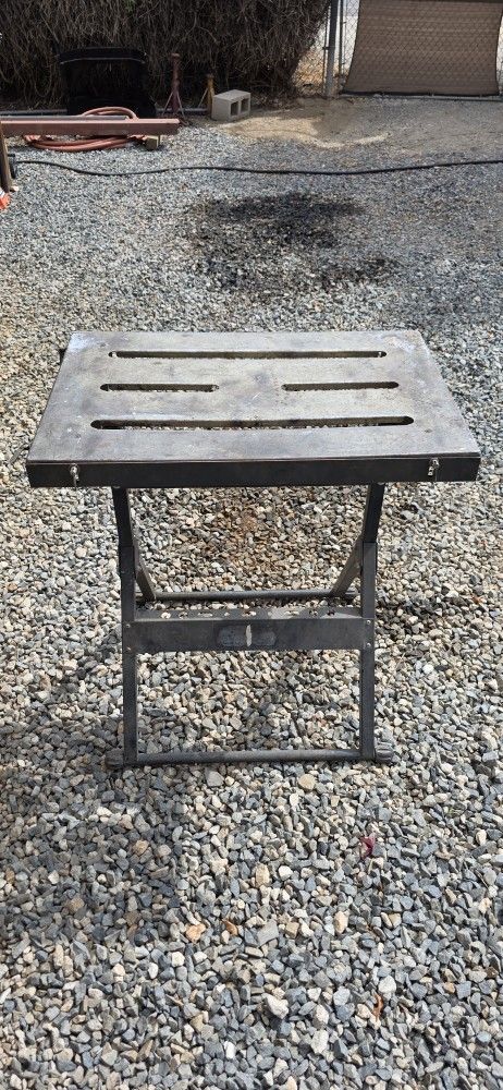 Folding Welding Table