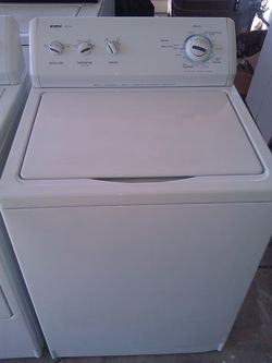 KENMORE WASHER. WORKS GREAT. WASHES VERY GOOD.