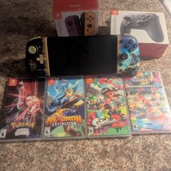 Nintendo switch OLED Zelda Bungle