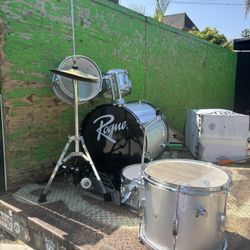 Rogue Junior Kicker Drum Set – Complete Kit w/ Cymbal & Hardware