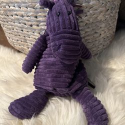 Jellycat Cordy Roy Dark Purple Horse Pony 16” Stuffed Animal