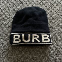 Authentic Burberry Cashmere Beanie