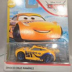 For sale: Brand New 2020 Mattel Disney Pixar Cars Dinoco Cruz Ramirez (#51) diecast car!