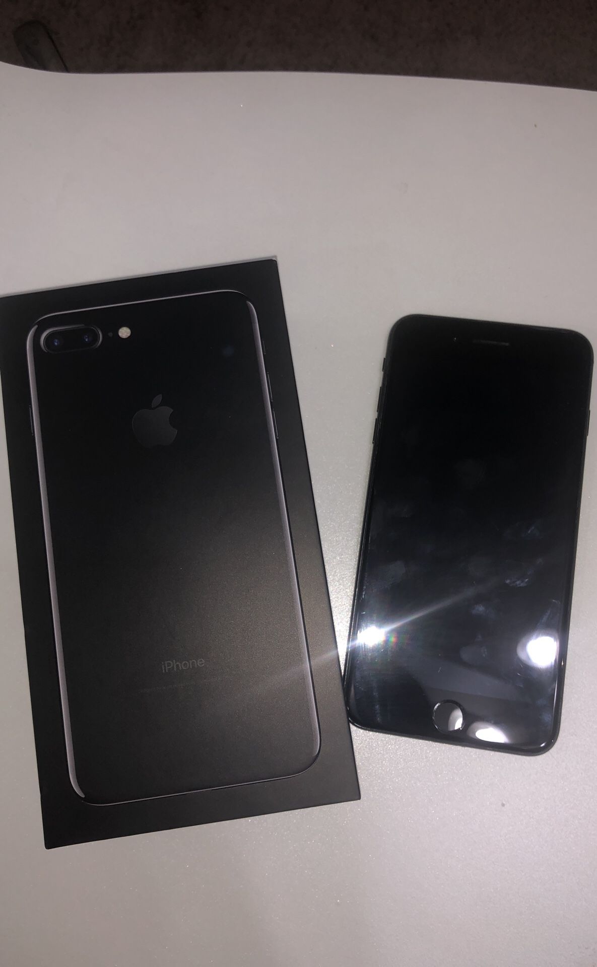 Not for sale- iPhone 7 Plus 128GB New Jetblack Color