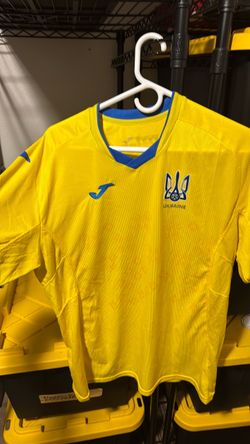 Joma Ukraine National Soccer Jersey XL