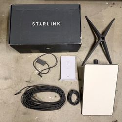 Starlink Gen 2 Standard Actuated Kit + Ethernet Adapter (Ready to Transfer)