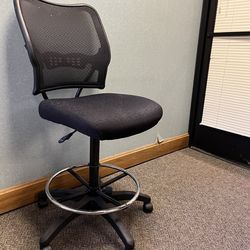 Tall desk chair