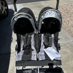 Jeep Double Stroller 