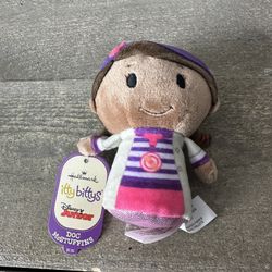 Hallmark Itty Bittys Disney Doc McStuffins 4" Plush Stuffed Animal Toy-NEW W/TAG