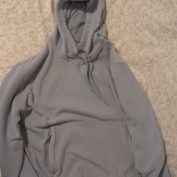 All in Motion Light Blue Hoodie L | Cozy Oversized Athleisure Sweatshirt Pullove