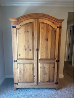 Solid Pine Armoire