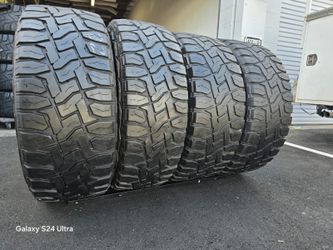 4 used tires Lt37x13 .50r22 Toyo RT Open Country $420.00