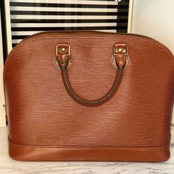 Louis Vuitton Epi Alma Cognac Bag