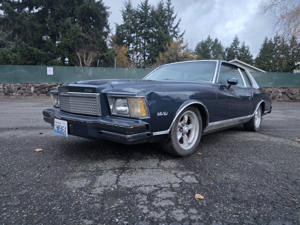 Build Restore Or Drive Monte Carlo V8 Auto American Classic Muscle