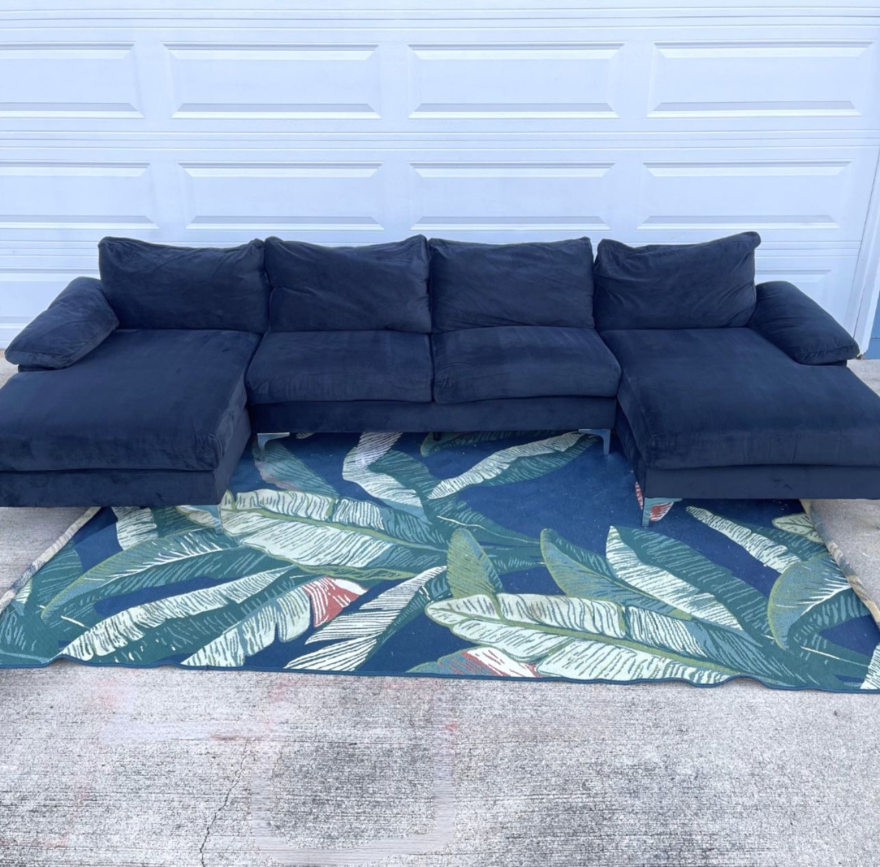 Sectional Sofa Free Delivery U Shaped Couch
