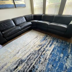 5 Seater Sectional Sofa W Power Recliner 