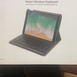Smart Wireless Keyboard With Built-in Stand and Backlighting