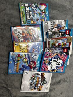 Wii And WiiU Games
