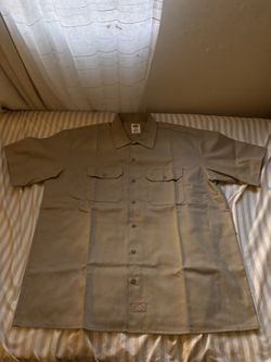 Khaki Button Up