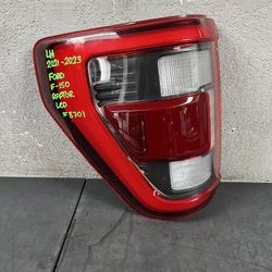 2021-2022-2023 FORD F-150 RAPTOR LEFT LED TAIL LIGHT OEM USED 