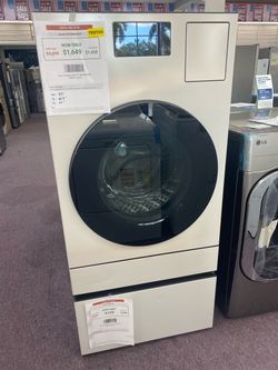 Samsung Bespoke 5.3 Cu. Ft. All-in-One Washer Al Ventless Dryer Com