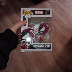 Carnage Ghost Spider Funko Pop