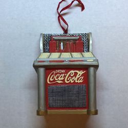 Coca Cola Jukebox Ornament 