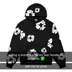 Denim tear hoodie Xl  