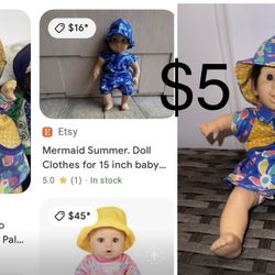 $5 Vintage Gigo Doll brand new