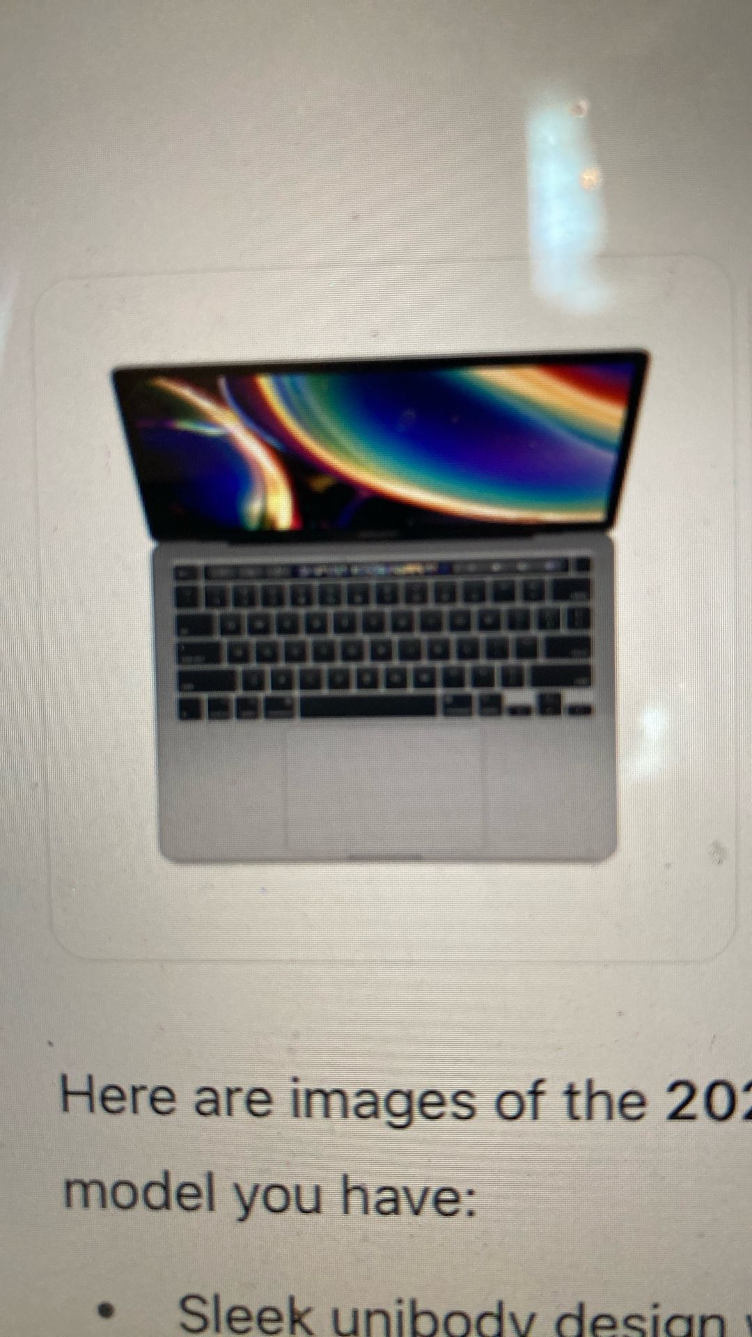 MacBook Pro 13" – 2020 | Intel i5 | 16GB RAM | 500GB SSD | Sequoia