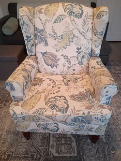 Floral Pattern Sofa Chair