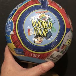 RYANS WORLD WORLD TOUR GLOBE WALMART EXCL NEW