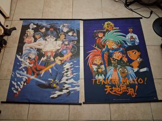 2 Tenchi Muyo! Wall Scroll $60 Dlls. Both