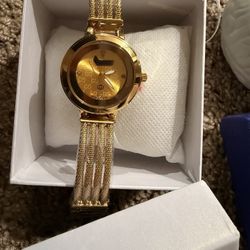 Gold G Watch 