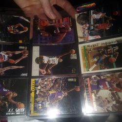 Baseball Basketball And Football Cards