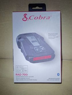 Cobra RAD 700i Radar and Laser Detector