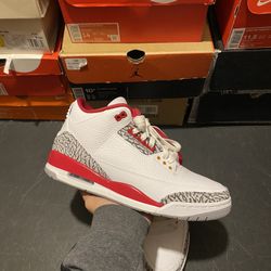 Jordan Cardinal 3s size 11 VNDS