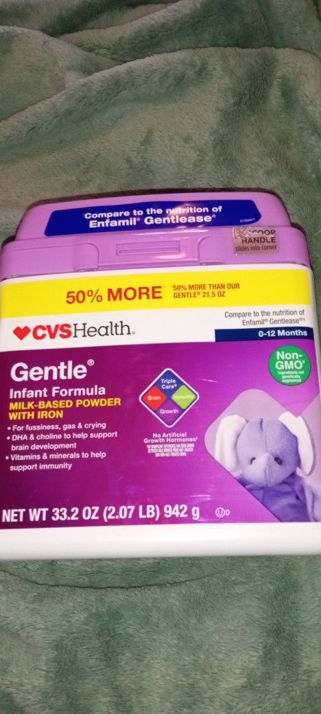 CVS Gentle Infant Formula Powder, 2 Lbs, No Shipping, $10.00