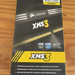 XMS3 - 4x4gb memory- 1333MHz