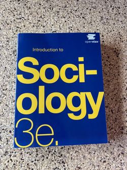 Introduction to Sociology 3e OpenStax Textbook