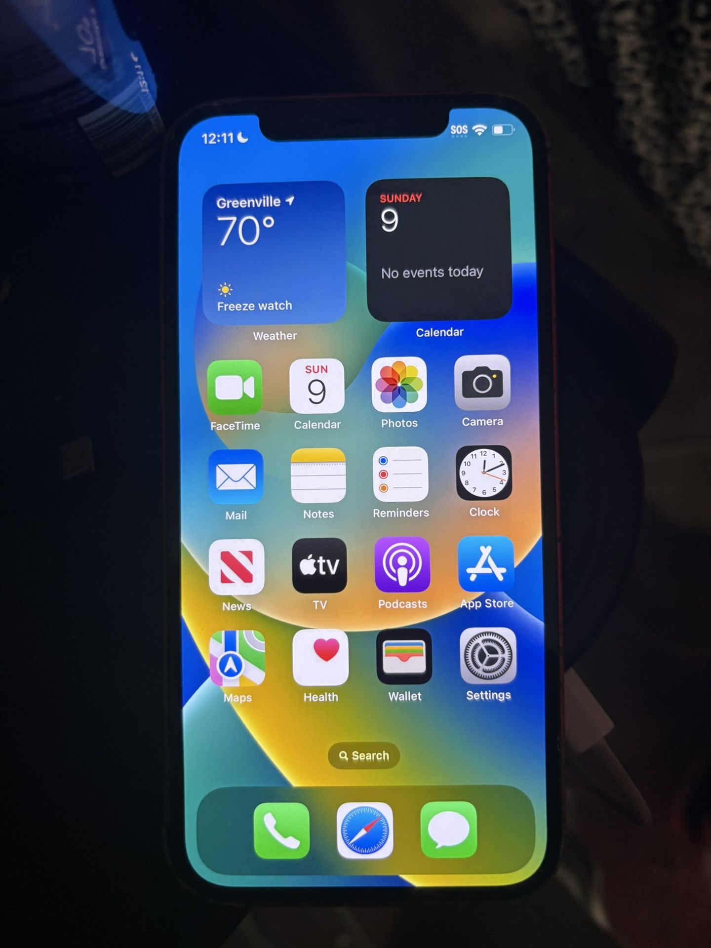 iPhone 12 BROKEN BACKGLASS