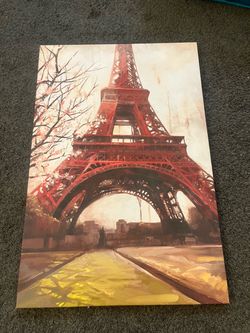 Eiffel Tower Canvas Wall Art