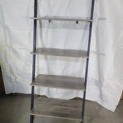 Ladder Shelf In Grey Color 