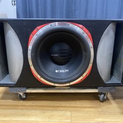Orion HCCA 15” subwoofer