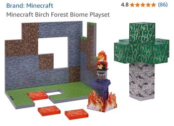 Minecraft exclusive With On Fire Toy Set